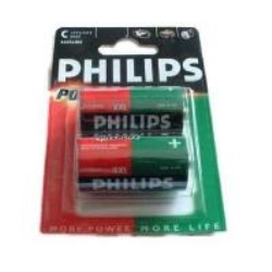 Philips BATTERIE ALKALINE TIPO "C" PHILIPS CONF. 2 PZ